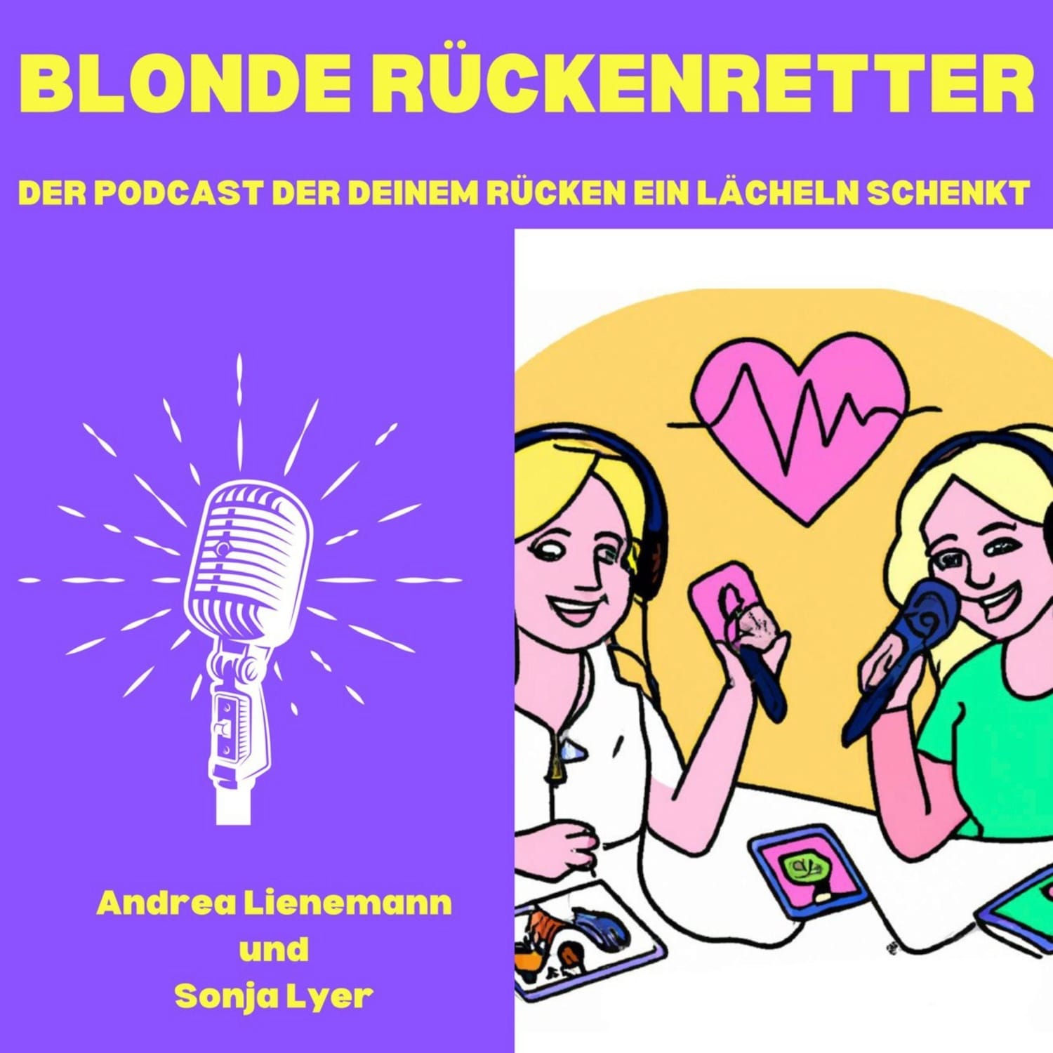 Podcast Blonde Rückenretter
